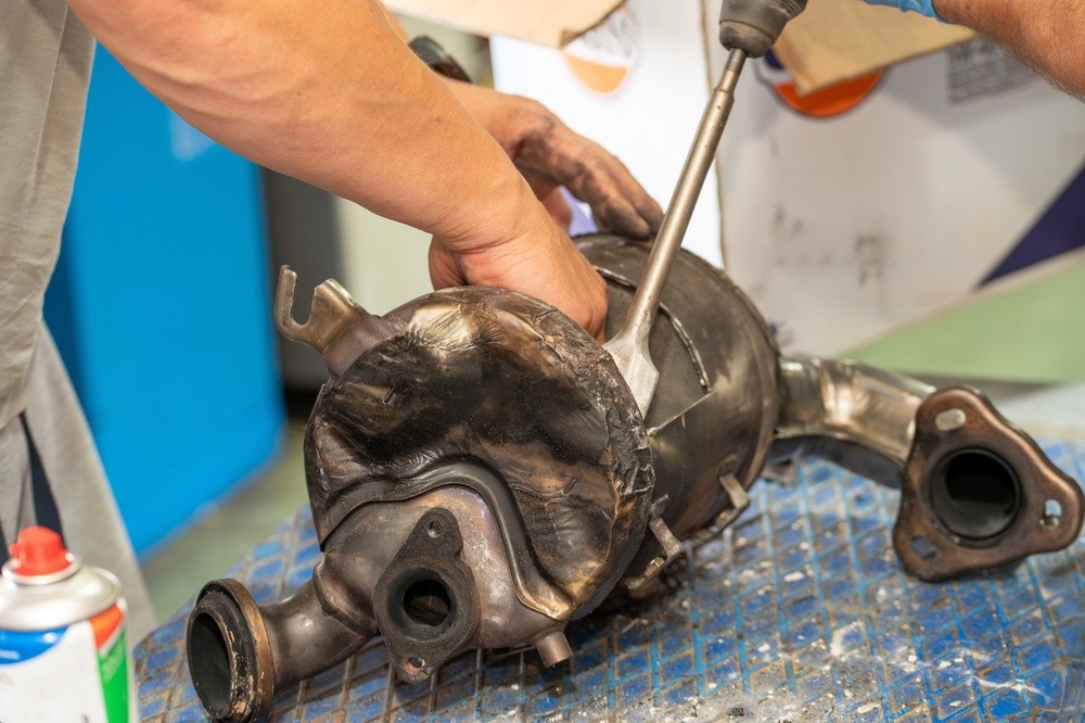 sistem DPF al masinii